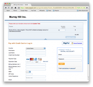 Murray Hill Inc PayPal